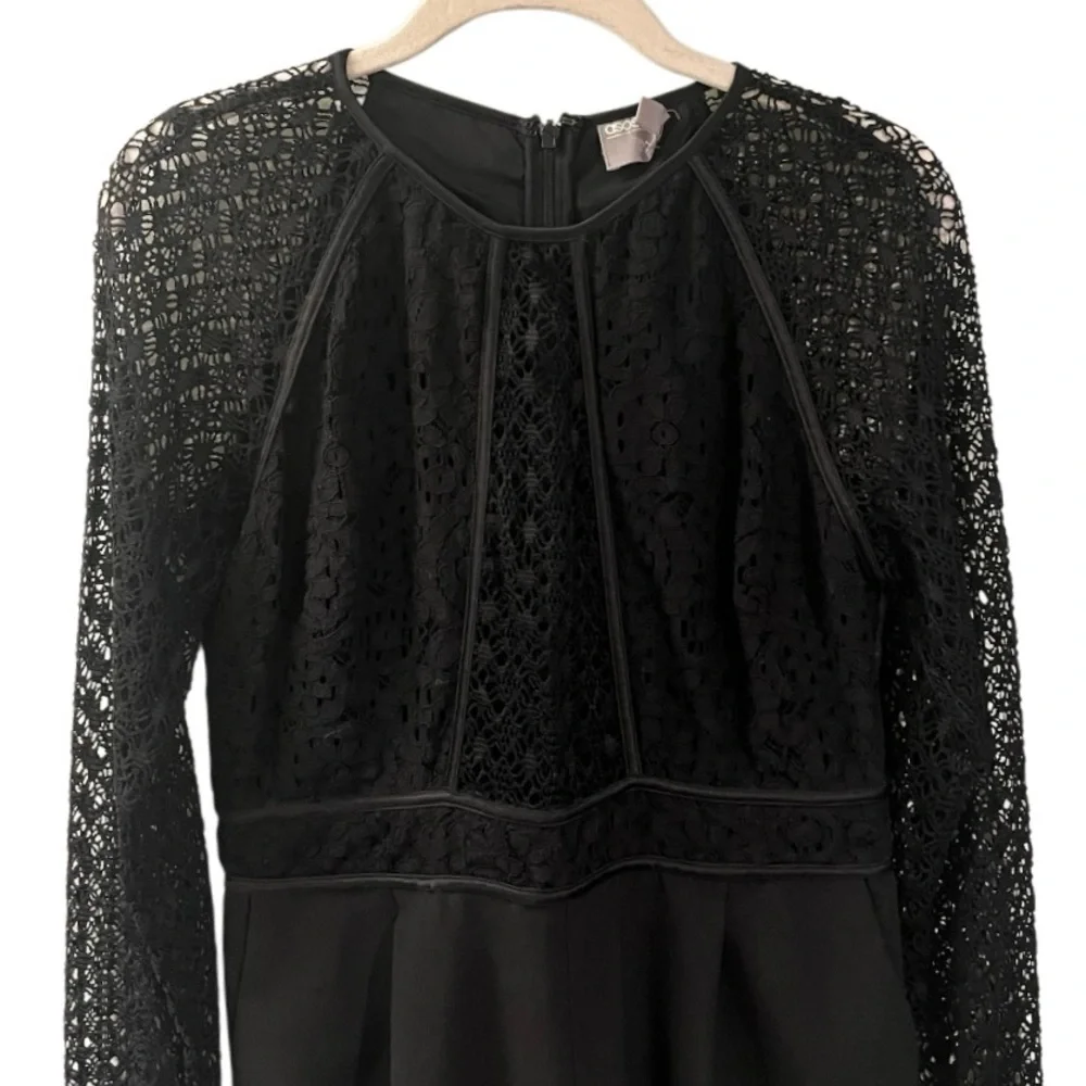 ASOS Black Lace Jumpsuit - Picture 8 of 12